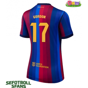 Barcelona Anthony Gordon #17 Hemmatröja Kvinnor 2026-27 Kortärmad